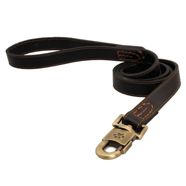 pet rope fashionable dog pulling leash black leather comfortable and durable metal joint partners wholesale chains, Silver
pet rope fashionable dog pulling leash black leather comfortable and durable metal joint partners wholesale chains, Silver