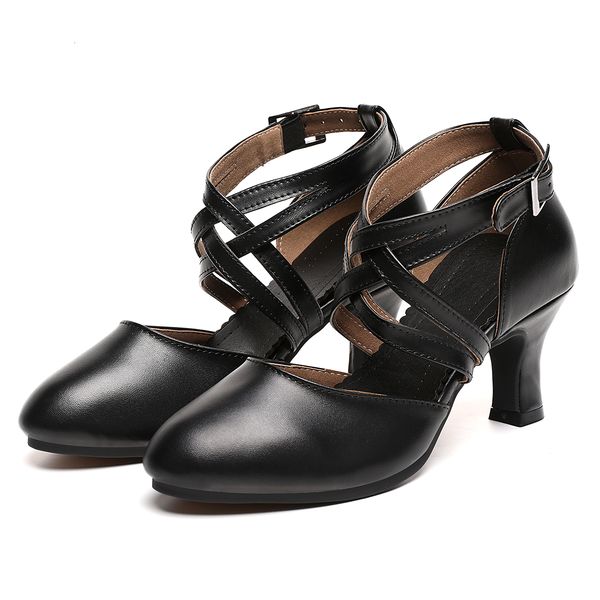 high heel indoor and outdoor dance shoes modern work leather 1
high heel indoor and outdoor dance shoes modern work leather 1