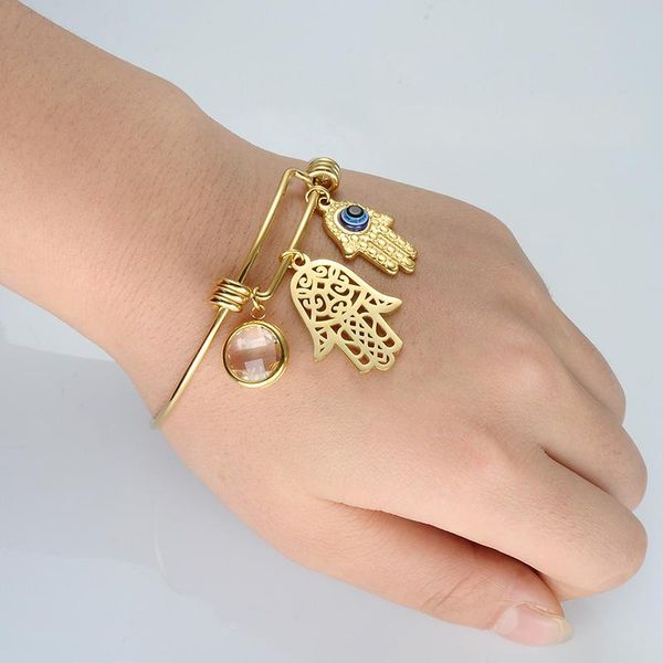 charm bracelets turkish blue eyed fatima's hand lovely bangle sorority sigma gamma for men women adjustable bracelet, Golden;silver
charm bracelets turkish blue eyed fatima's hand lovely bangle sorority sigma gamma for men women adjustable bracelet, Golden;silver