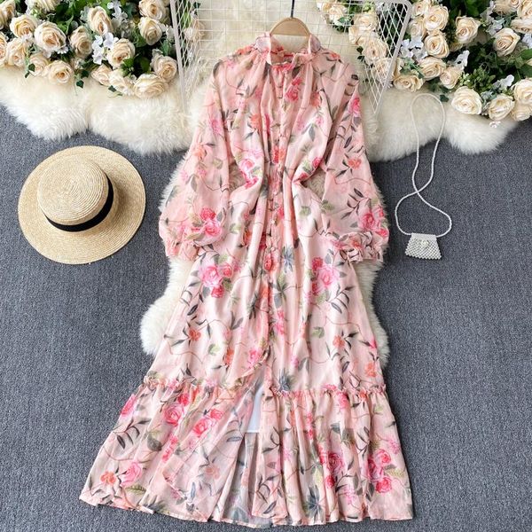 casual dresses summer dress 2021 floral vestidos mujeres maxi long pleated backless robe femme longue evenning-dressb61, Black;gray
casual dresses summer dress 2021 floral vestidos mujeres maxi long pleated backless robe femme longue evenning-dressb61, Black;gray
