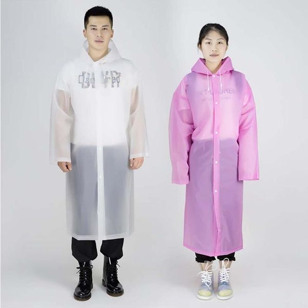 raincoats eva waterproof poncho raincoat transparent rain hooded coat men women suit for tourism outdoor hiking
raincoats eva waterproof poncho raincoat transparent rain hooded coat men women suit for tourism outdoor hiking