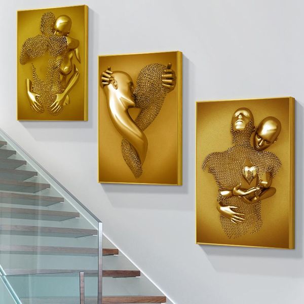 paintings golden metal figure statue sculpture art posters print abstract lover canvas on the wall pictures for home decor
paintings golden metal figure statue sculpture art posters print abstract lover canvas on the wall pictures for home decor