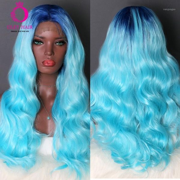 blue omber color heat resistant synthetic wig glueless beauty cosplay/daly curly women wig1, Black
blue omber color heat resistant synthetic wig glueless beauty cosplay/daly curly women wig1, Black