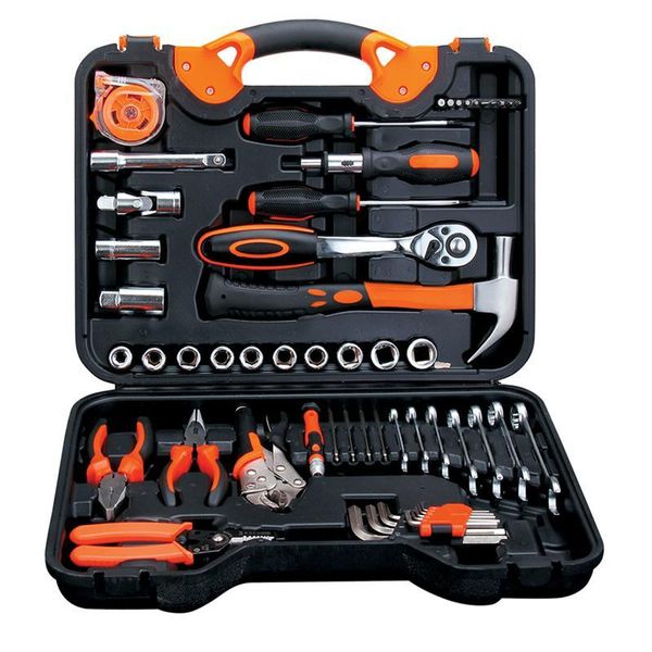 professional hand tool sets 1 set of 55pcs practical home kit basic household repair with box
professional hand tool sets 1 set of 55pcs practical home kit basic household repair with box