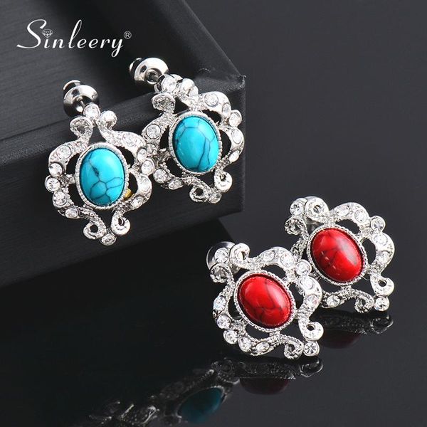 gothic style vintage stud earrings with black white red blue stone drop 2021 es208 ssk, Golden;silver
gothic style vintage stud earrings with black white red blue stone drop 2021 es208 ssk, Golden;silver