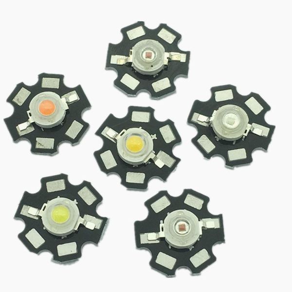 light beads 50pcs 1w 3w high power led full spectrum white warm green blue deep red 660nm royal uv ir with 20mm black star pcb
light beads 50pcs 1w 3w high power led full spectrum white warm green blue deep red 660nm royal uv ir with 20mm black star pcb