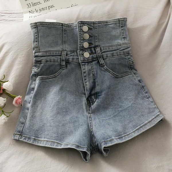 women's jeans 2021 summer women high waist buttons bandage shorts trousers casual street denim pants, Blue
women's jeans 2021 summer women high waist buttons bandage shorts trousers casual street denim pants, Blue