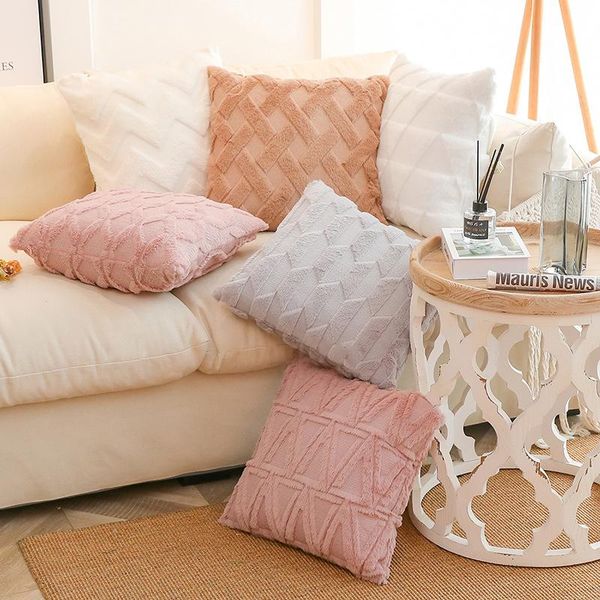pillow elegant plush with pillowcase solid color sofa back cushion pillows for living room reliable soft washable waist
pillow elegant plush with pillowcase solid color sofa back cushion pillows for living room reliable soft washable waist