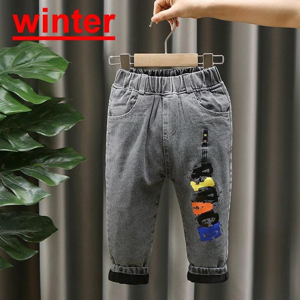 kids winter plus velvet jeans pants children thicken warm denim trousers for boys 2-6years wear, Blue
kids winter plus velvet jeans pants children thicken warm denim trousers for boys 2-6years wear, Blue
