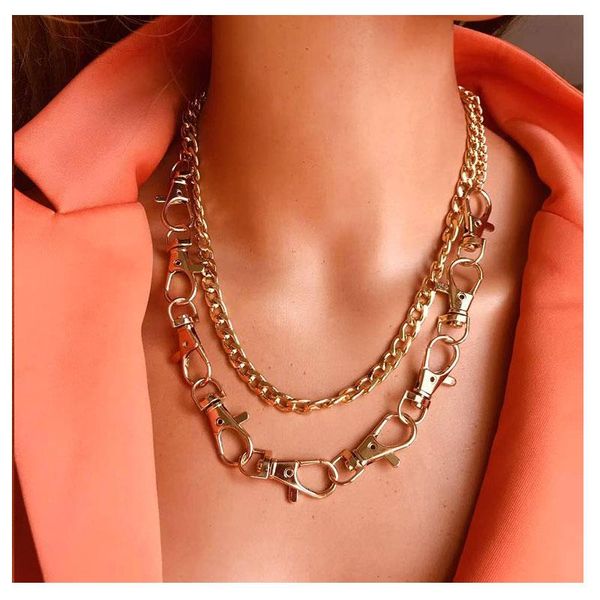 chains hahagirl layered chain lock necklace for women vintage gold silver punk alloy choker padlock goth jewelry aesthetic accessories
chains hahagirl layered chain lock necklace for women vintage gold silver punk alloy choker padlock goth jewelry aesthetic accessories