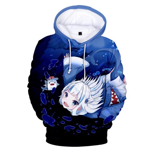 men's hoodies & sweatshirts 2021 anime gawr gura 3d hoodie fall winer suit sportswear kids hooded youthful kawaii women/men pullover, Black
men's hoodies & sweatshirts 2021 anime gawr gura 3d hoodie fall winer suit sportswear kids hooded youthful kawaii women/men pullover, Black