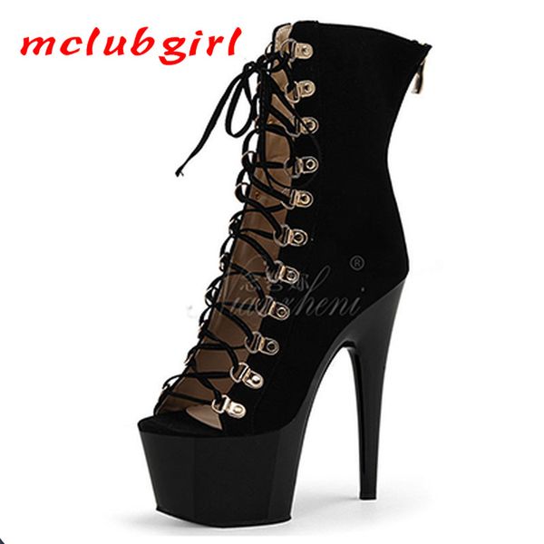 mclubgirl 17cm heels super high heel, thin heel, lace up, hollow out, night club black suede, ankle boot girl lyp 210507
mclubgirl 17cm heels super high heel, thin heel, lace up, hollow out, night club black suede, ankle boot girl lyp 210507