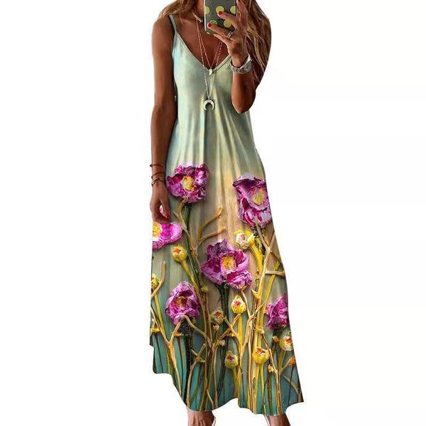 casual dresses 2021 summer women sleeveless pullover natural spaghetti strap long dress woman s-3xl, Black;gray
casual dresses 2021 summer women sleeveless pullover natural spaghetti strap long dress woman s-3xl, Black;gray