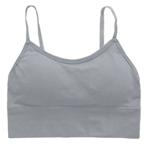 women's tanks & camis women ribbed seamless bra padded wrapped chest tube sports solid color vest, White
women's tanks & camis women ribbed seamless bra padded wrapped chest tube sports solid color vest, White