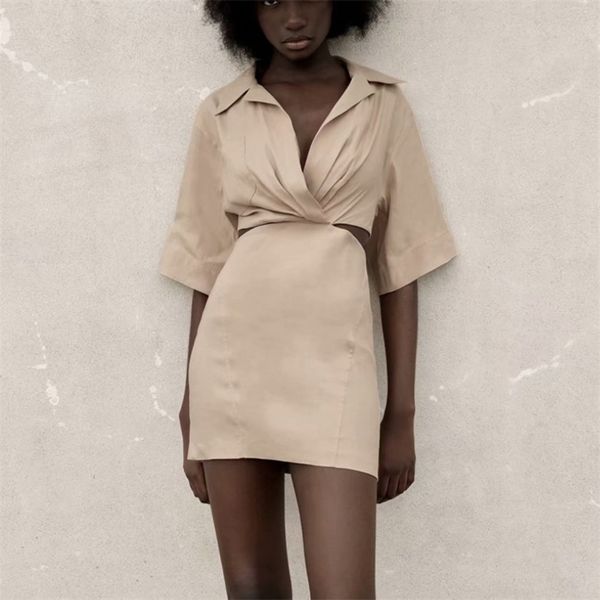 women summer solid casual mini dress short sleeve v-neck hollow out female vintage elegant ol dresses vestidos ww6915 210513, Black;gray
women summer solid casual mini dress short sleeve v-neck hollow out female vintage elegant ol dresses vestidos ww6915 210513, Black;gray