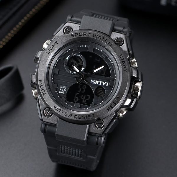 sport men's watchesg300 dual display digital quartz wristwatch waterproof military watch for men clock relogios masculino wristwatches, Slivery;brown
sport men's watchesg300 dual display digital quartz wristwatch waterproof military watch for men clock relogios masculino wristwatches, Slivery;brown