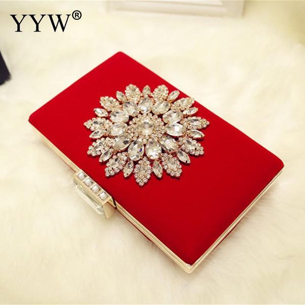 black velour box bag luxury flower women clutch purse rhinestone crystal evening wedding handbag party bridal bags
black velour box bag luxury flower women clutch purse rhinestone crystal evening wedding handbag party bridal bags