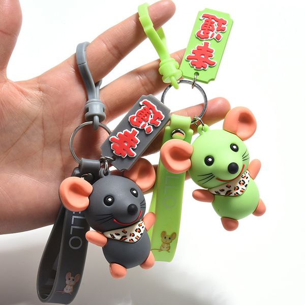 2021 fashion keychain twelve zodiac year of rat lucky mouse key ring soft rubber pendant creative lovers mobile phone case bag pendant, Slivery;golden
2021 fashion keychain twelve zodiac year of rat lucky mouse key ring soft rubber pendant creative lovers mobile phone case bag pendant, Slivery;golden