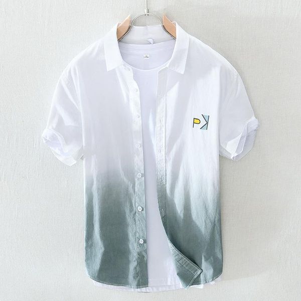 men's casual shirts 9816 summer men gradient thin exquisite embroidery handsome campus student boyfriend youthful style sport clothing, White;black
men's casual shirts 9816 summer men gradient thin exquisite embroidery handsome campus student boyfriend youthful style sport clothing, White;black