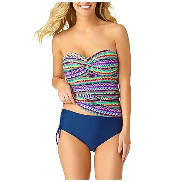 one-piece suits 2021 printed sports tube push-up bikini women's fashion comfortable front twisted split swimsuit vest
one-piece suits 2021 printed sports tube push-up bikini women's fashion comfortable front twisted split swimsuit vest