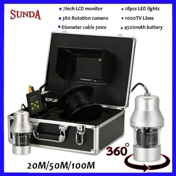 cameras 1000tvl 360 degree rotation camera panning with 20m cable 7inch lcd 18leds fishing fish finder
cameras 1000tvl 360 degree rotation camera panning with 20m cable 7inch lcd 18leds fishing fish finder