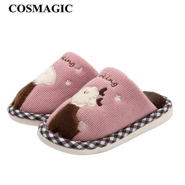 slippers cosmagic 2021 winter women flock indoor slipper lightweight keep warm house floor living room elk pattern shoe, Black
slippers cosmagic 2021 winter women flock indoor slipper lightweight keep warm house floor living room elk pattern shoe, Black