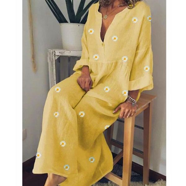casual dresses plus size loose dress women summer fashion print v-neck long sleeve womens, Black;gray
casual dresses plus size loose dress women summer fashion print v-neck long sleeve womens, Black;gray