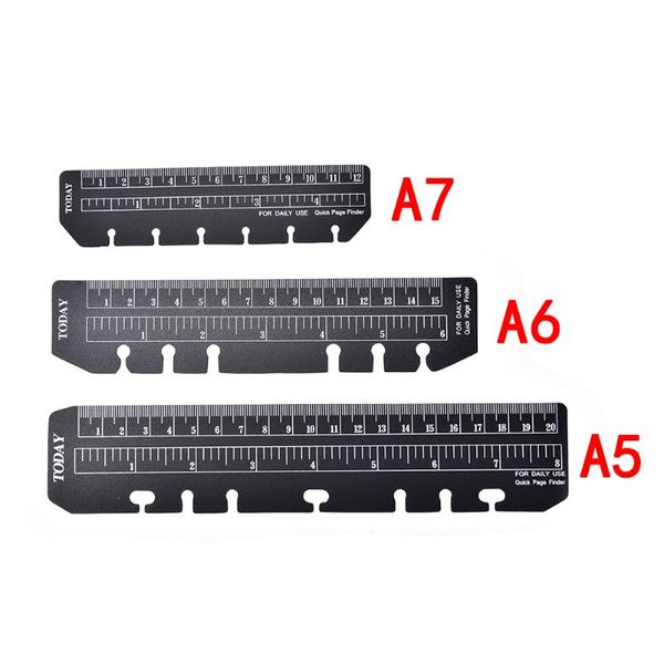 black a5 a6 a76 holes spiral planner accessories ruler office school stationery drawing supplies binder notebook inner rulers notepads, Purple;pink
black a5 a6 a76 holes spiral planner accessories ruler office school stationery drawing supplies binder notebook inner rulers notepads, Purple;pink