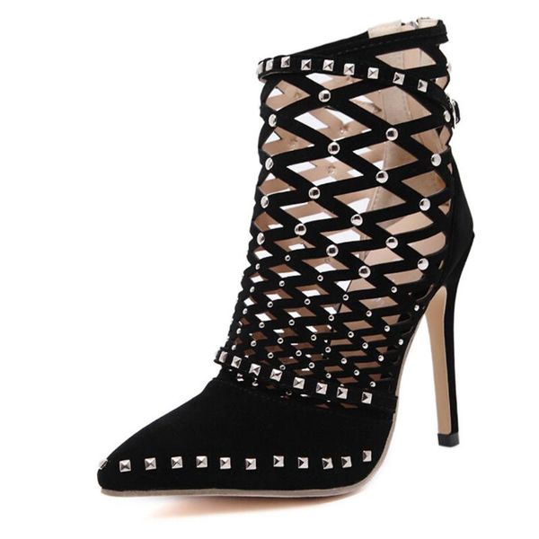 dress shoes big size 42 women high heel pointed toe party nightclub pump summer ankle boots ladies sandals rivet wedding, Black
dress shoes big size 42 women high heel pointed toe party nightclub pump summer ankle boots ladies sandals rivet wedding, Black