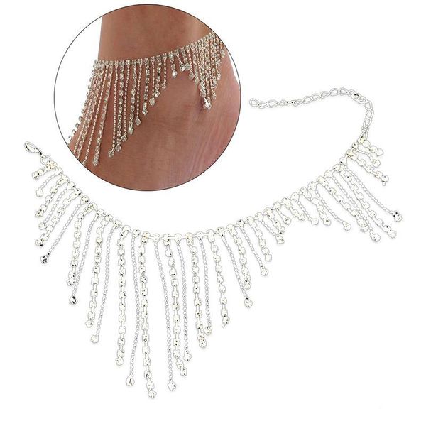 anklets 1pc fashion women tassel anklet sparkling pendant ankle bracelet foot jewelry for dance party accessories, Red;blue
anklets 1pc fashion women tassel anklet sparkling pendant ankle bracelet foot jewelry for dance party accessories, Red;blue