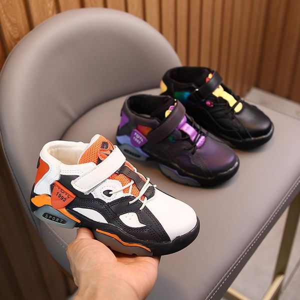 sneakers boys sport shoes 2021 fashion children kids girls basketball trainer run shoe litter big boy child sneaker girl, Black;red
sneakers boys sport shoes 2021 fashion children kids girls basketball trainer run shoe litter big boy child sneaker girl, Black;red