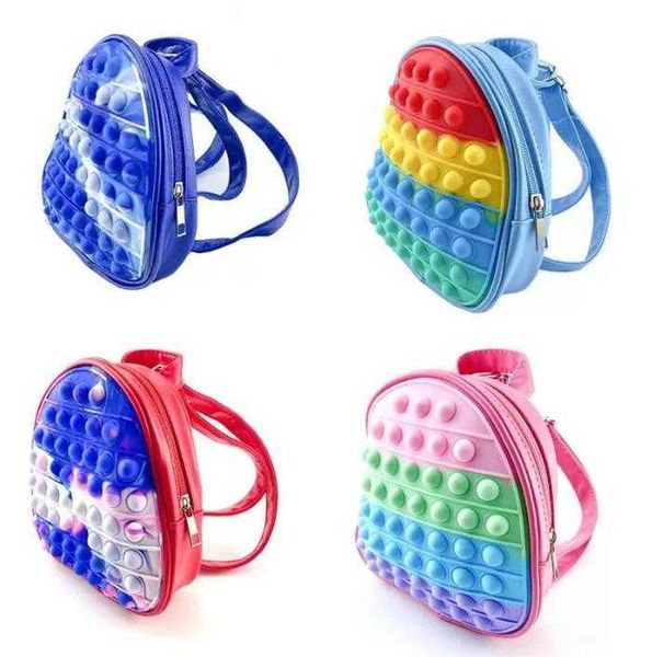 3d rainbow fidget toys backpack push bubble tie dye bag kids sports casual shoulder bags handbag tote christmas gift
3d rainbow fidget toys backpack push bubble tie dye bag kids sports casual shoulder bags handbag tote christmas gift