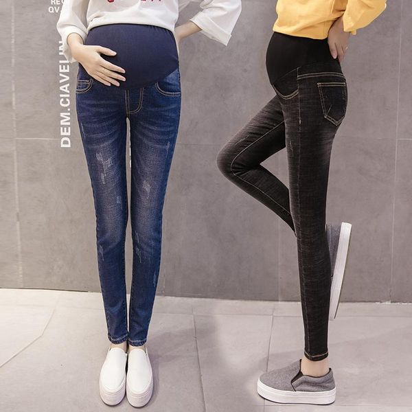 1610# maternity pants spring autumn slimming jeans belly support elastic waist trousers bottoms, White
1610# maternity pants spring autumn slimming jeans belly support elastic waist trousers bottoms, White