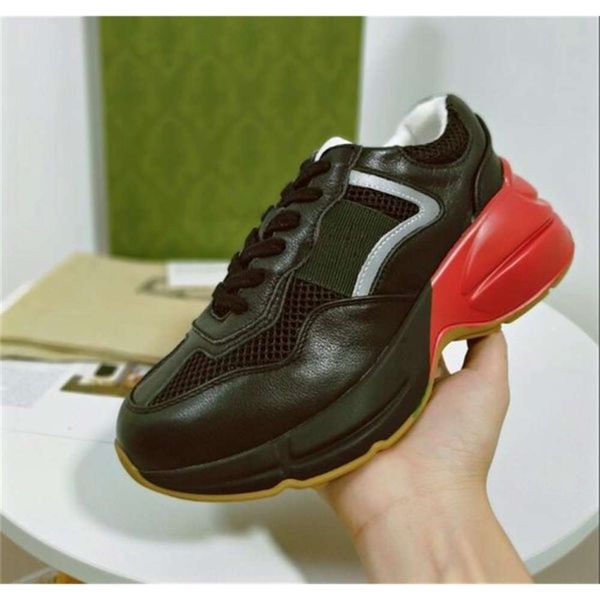 casual shoes brown purple 2021 designer shoes rhyton sneakers beige men trainers vintage luxury chaussures ladies with box size 35-45, Black
casual shoes brown purple 2021 designer shoes rhyton sneakers beige men trainers vintage luxury chaussures ladies with box size 35-45, Black