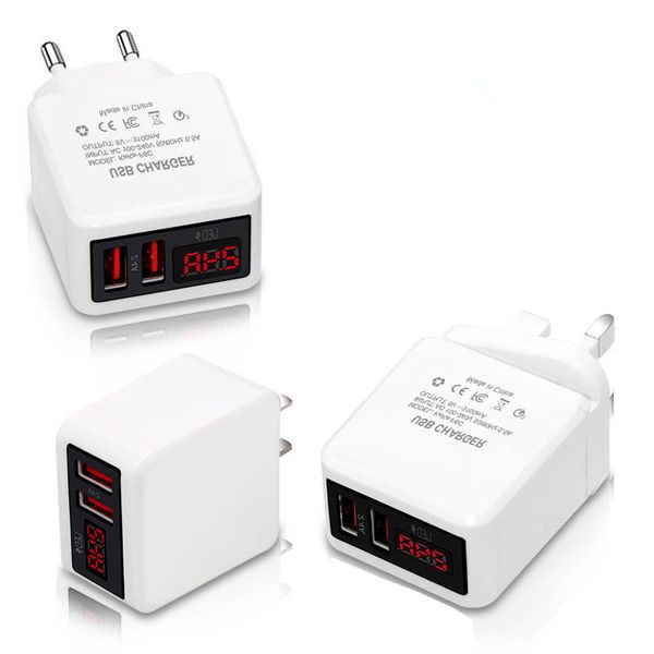 universal dual port usb charger adapter led lights 2.4a diversion quick charger charging
universal dual port usb charger adapter led lights 2.4a diversion quick charger charging