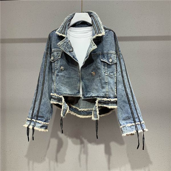 women's jackets coat in female jeans fair cut, jacket short spring fashion y3nm, Black;brown
women's jackets coat in female jeans fair cut, jacket short spring fashion y3nm, Black;brown