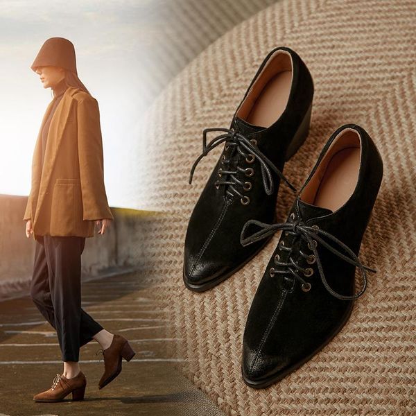 women pumps natural leather plus size 22-26cm pigskin upper+ lining shoes classic pointed toe suede nubuck dress, Black
women pumps natural leather plus size 22-26cm pigskin upper+ lining shoes classic pointed toe suede nubuck dress, Black