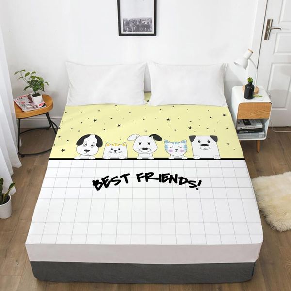 sheets & sets animal cartoon kids elastic fitted sheet bed with an band 150x200 mattress cover for children baby dog
sheets & sets animal cartoon kids elastic fitted sheet bed with an band 150x200 mattress cover for children baby dog