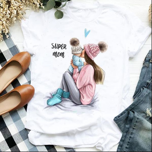 women shirt womens t 90s lovely time cute cartoon mama clothes mom mother ladies graphic printed tee tshirt female, White
women shirt womens t 90s lovely time cute cartoon mama clothes mom mother ladies graphic printed tee tshirt female, White