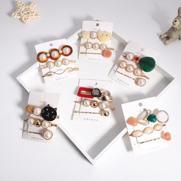 other korea vintage acrylic resin beads hairpins imitiation pearl metal gold color for women girls hair clips beauty styling tools, Golden;white
other korea vintage acrylic resin beads hairpins imitiation pearl metal gold color for women girls hair clips beauty styling tools, Golden;white