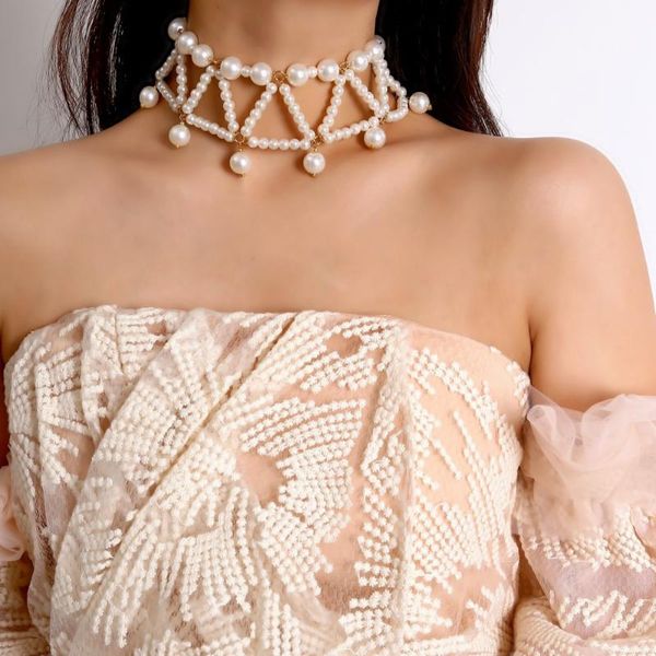 doreenbeads fashion women choker black white simple vintage multilayer pearl geometric necklace romantic accessories charms,1 pc chokers, Golden;silver
doreenbeads fashion women choker black white simple vintage multilayer pearl geometric necklace romantic accessories charms,1 pc chokers, Golden;silver