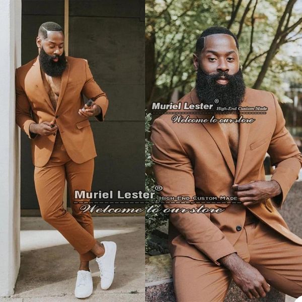men's suits & blazers coat pant design latest brown men slim fit wedding tuxedos 2 pieces set daily work blazer trajes para hombre cust, White;black
men's suits & blazers coat pant design latest brown men slim fit wedding tuxedos 2 pieces set daily work blazer trajes para hombre cust, White;black