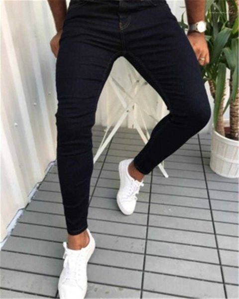 men's jeans fashion trend elasticity hip hop denim pencil pants spring male zipper buttons washed casual slim mens solid color skinny, Blue
men's jeans fashion trend elasticity hip hop denim pencil pants spring male zipper buttons washed casual slim mens solid color skinny, Blue