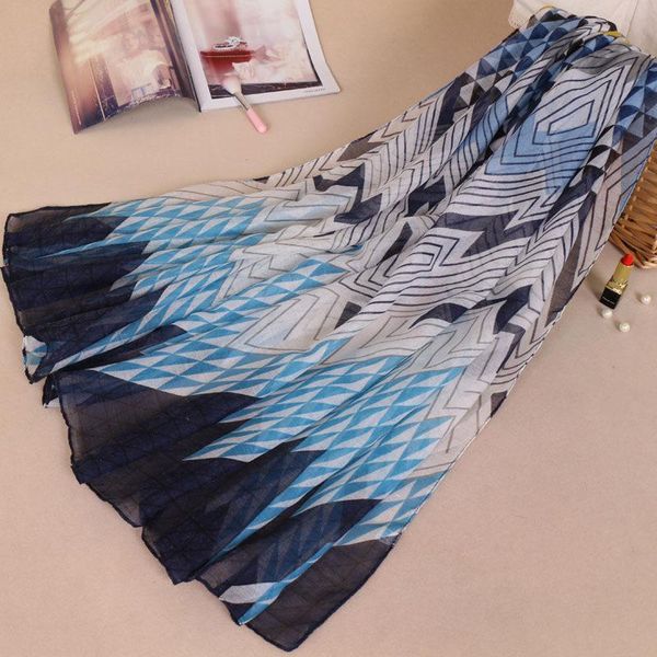 scarves 180*85cm 2021 women's geometric puzzle printing long sunscreen shawl light luxury ladies gift, Blue;gray
scarves 180*85cm 2021 women's geometric puzzle printing long sunscreen shawl light luxury ladies gift, Blue;gray