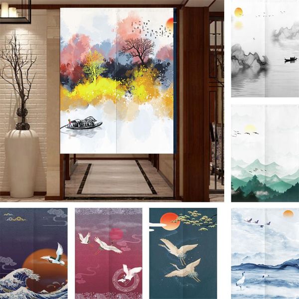 chinese noren door curtain fengshui ink landscape painting kitchen bedroom entrance doorway partition hanging decoration & drapes
chinese noren door curtain fengshui ink landscape painting kitchen bedroom entrance doorway partition hanging decoration & drapes