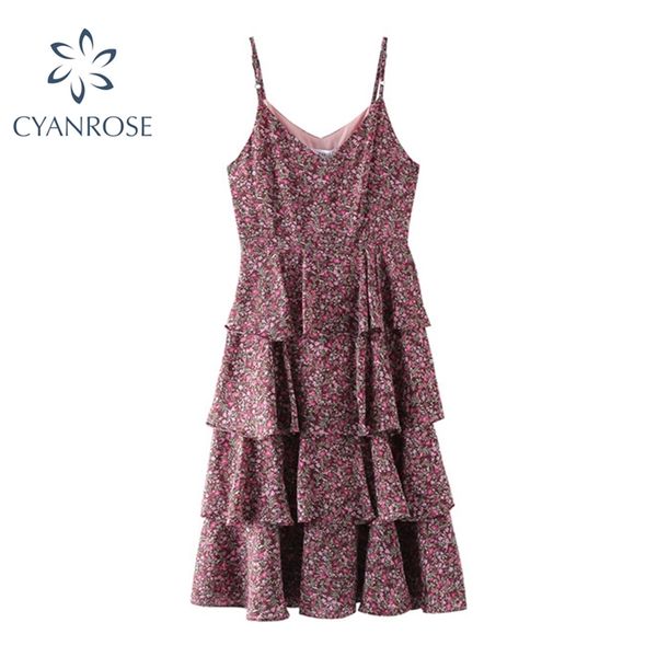 spaghetti strap cascading ruffle women's dress elegant trendy floral print mid-calf dresses summer bohemian beach party vestidos 210430, Black;gray
spaghetti strap cascading ruffle women's dress elegant trendy floral print mid-calf dresses summer bohemian beach party vestidos 210430, Black;gray