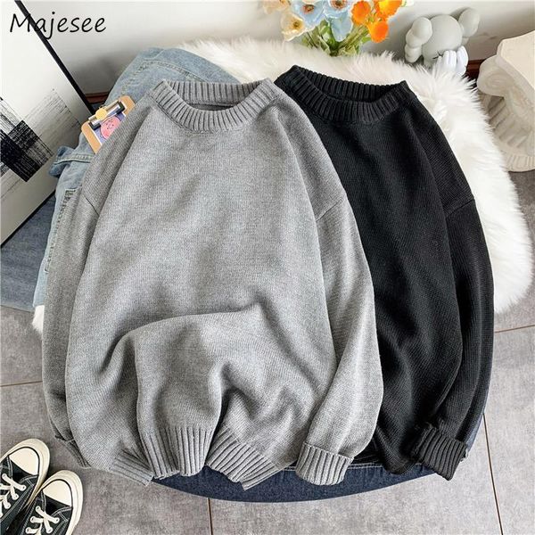 men's sweaters simple knitted pullovers men solid basic o-neck teenagers daily all-match males couple casual chic, White;black
men's sweaters simple knitted pullovers men solid basic o-neck teenagers daily all-match males couple casual chic, White;black