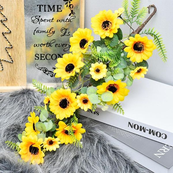 artificial sunflower vine vivid simulation flowers wall hanging rattan ornament wedding door decoration home garden decor decorative & wreat
artificial sunflower vine vivid simulation flowers wall hanging rattan ornament wedding door decoration home garden decor decorative & wreat
