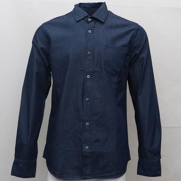 men's jeans long sleeve shirts 100% cotton social hombre chemises homme casual, White;black
men's jeans long sleeve shirts 100% cotton social hombre chemises homme casual, White;black