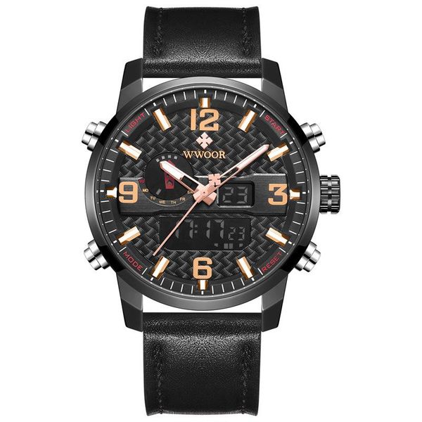 wwoor male shiduo function double machine core big dial outdoor sports waterproof belt shi ying watch wristwatches, Slivery;brown
wwoor male shiduo function double machine core big dial outdoor sports waterproof belt shi ying watch wristwatches, Slivery;brown
